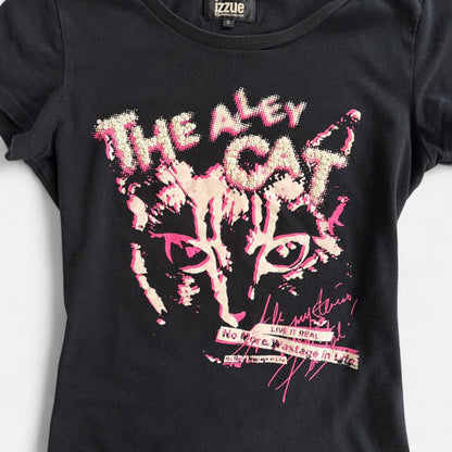 Y2K Graphic Baby Tee (S)