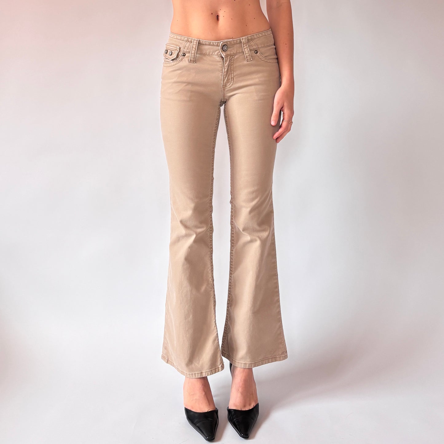 Y2K Low Rise Flares (XXS)