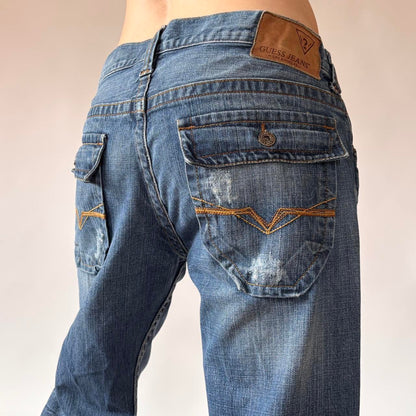 Y2K Guess Boyfriend Jeans (L)