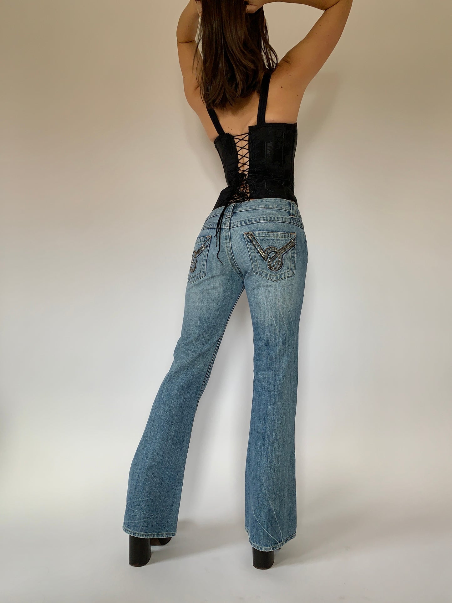 Y2K Bebe Jeans - Small