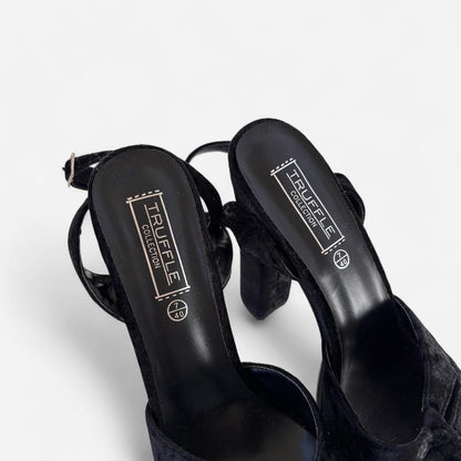 Noir Velvet Platform Pumps (9)