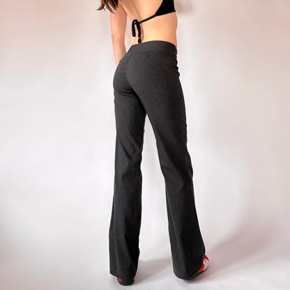 Y2K Gray Office Trousers (XS)