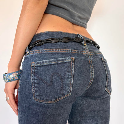 Boho Beaded Tie Belt