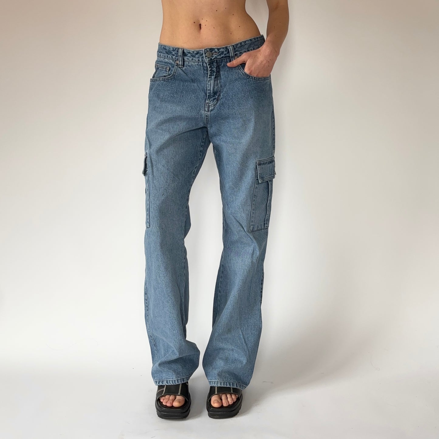 90s Cargo Jeans (M)