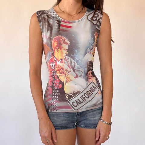 Y2K Graphic Tank (L)
