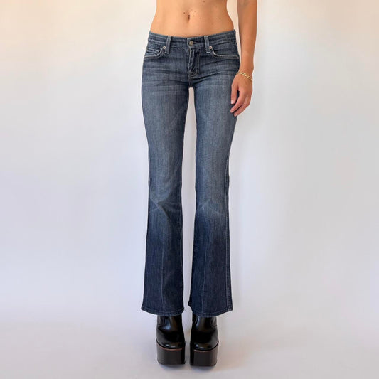 2000s Low Rise Seven Jeans (XXS)