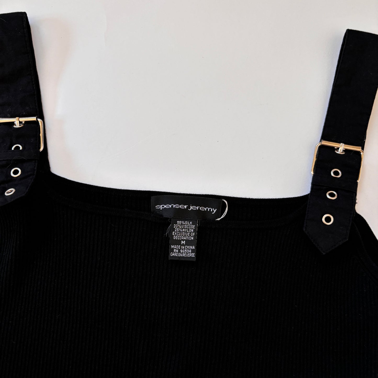 90s Silk Buckle Tank (M)