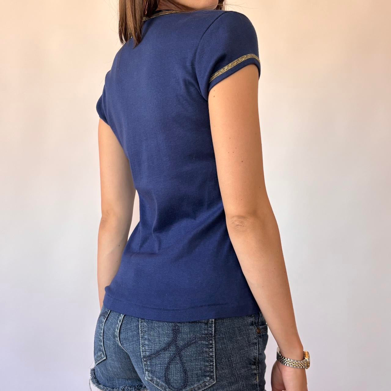 70s Always Ready Baby Tee (S/M)