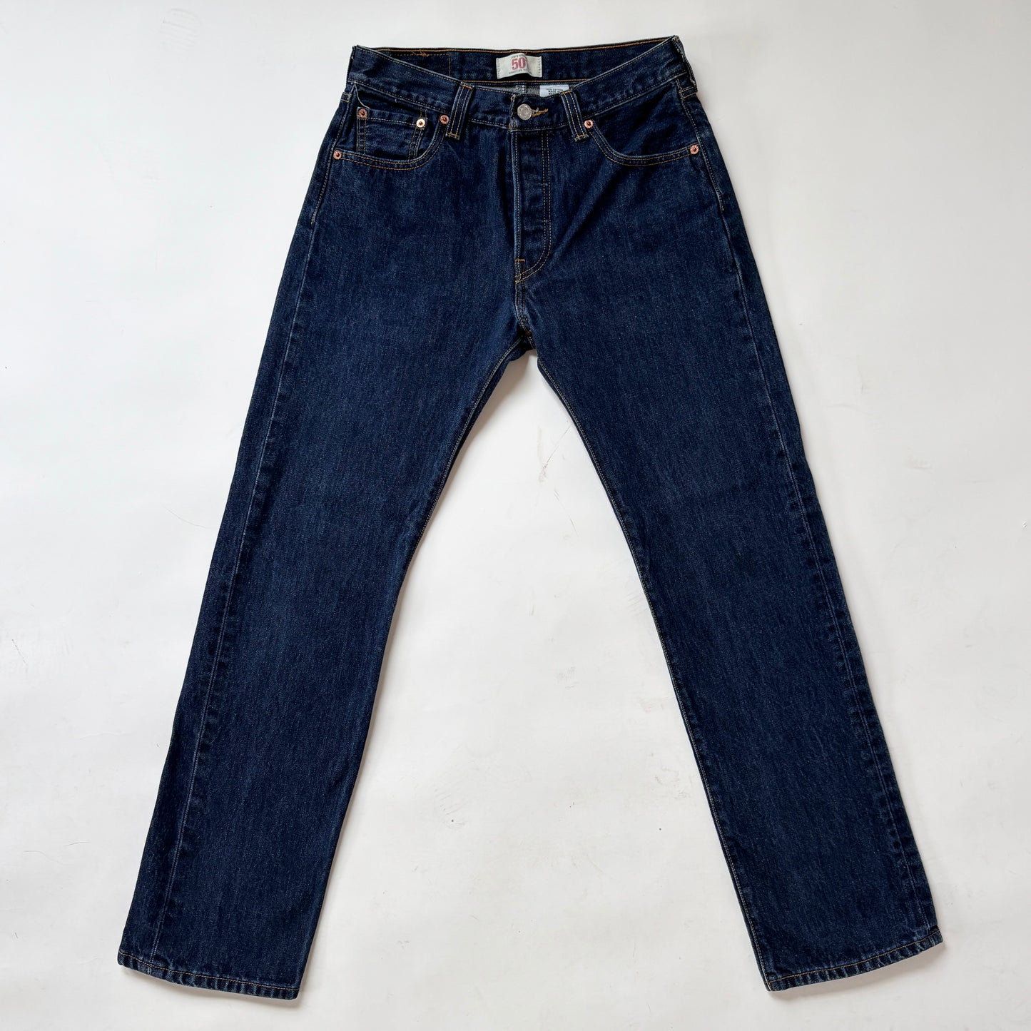 Levi’s Dark Wash 501s (S)