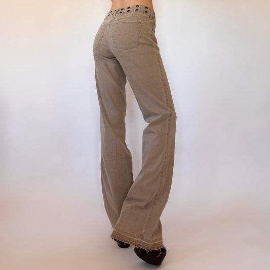 Y2K Grommet Flares (S)