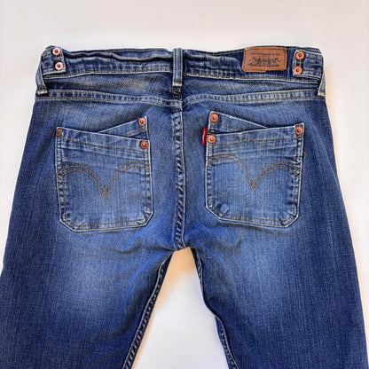 Y2K Low Rise Flare Levi’s (S/M)