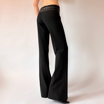 BCBG 2000s Noir Trousers (S)
