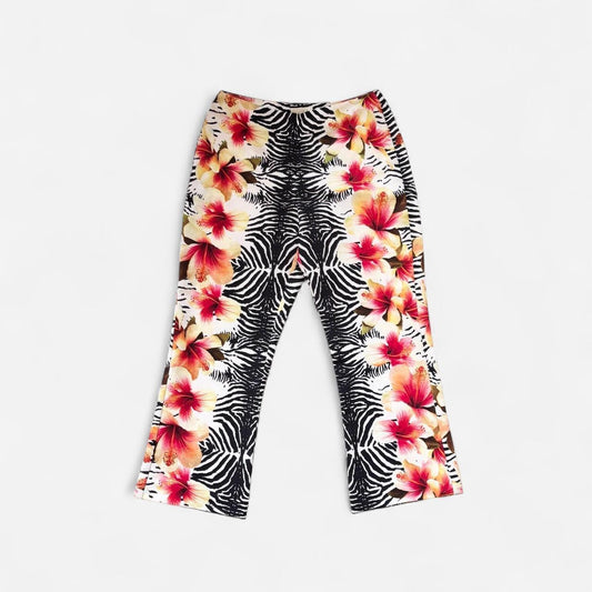 Y2K Caché Printed Flares (M)