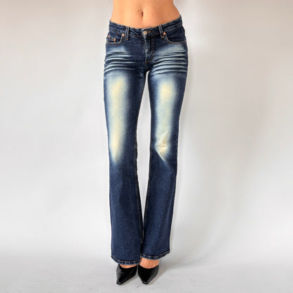 Y2K Airbrush Jeans (XS)