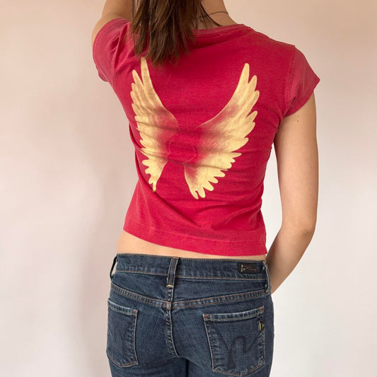Love & Wings Baby Tee (S/M)