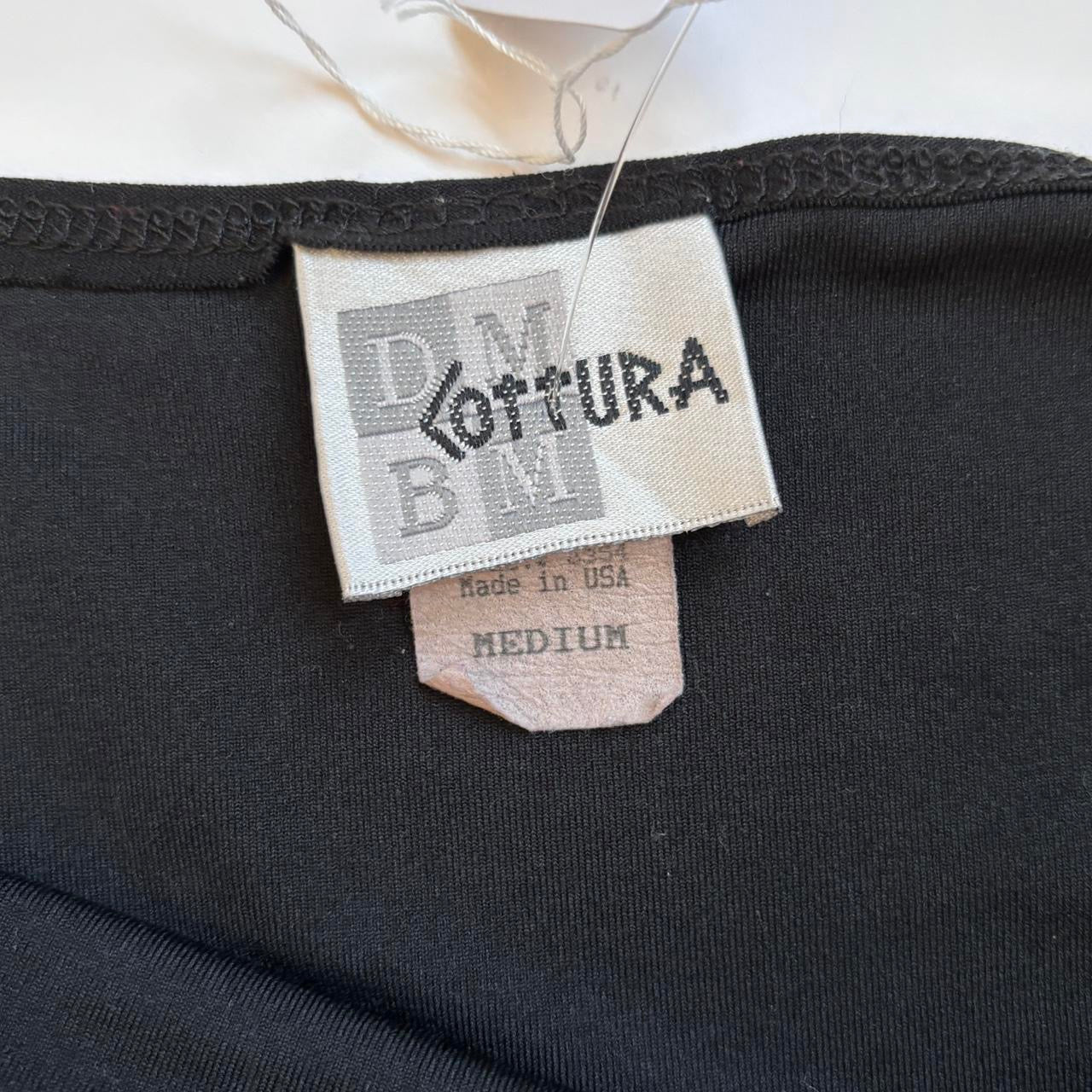 90s Noir Feather Tank (S)