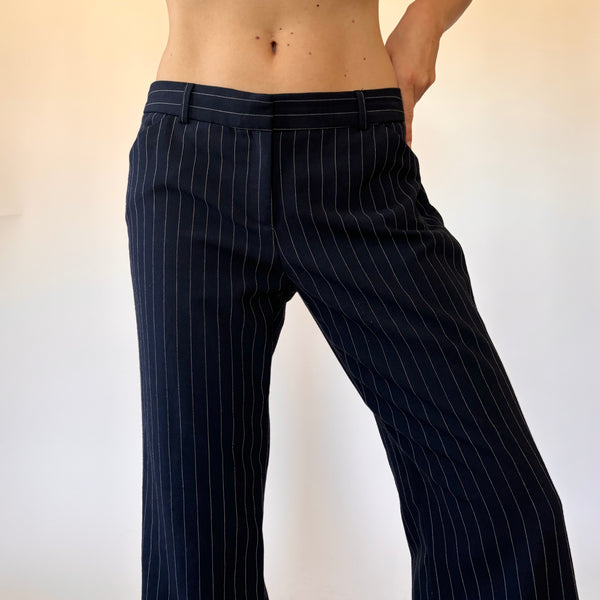 Body by Victoria Pinstripe Trousers (M)