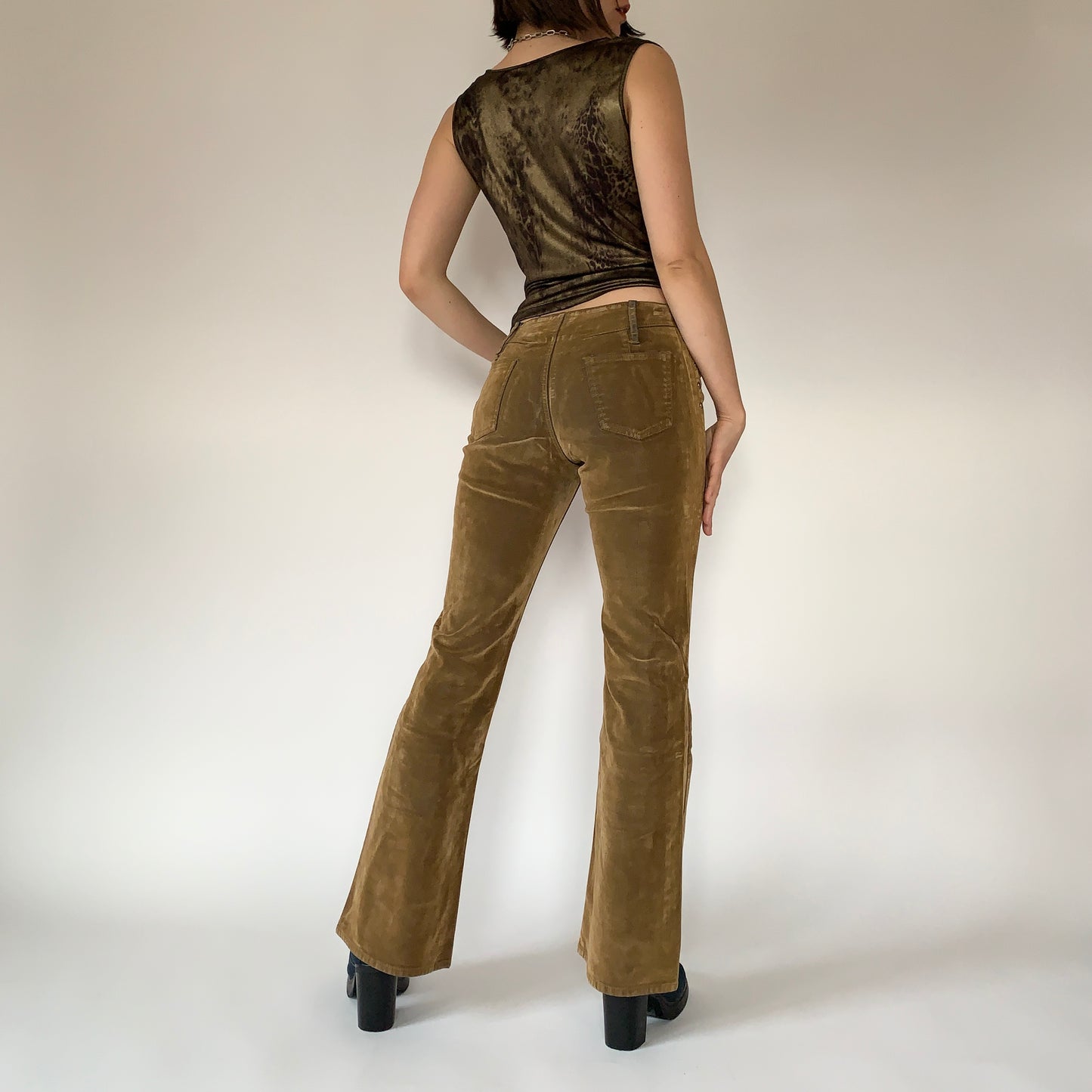 Vintage Velvet Lazer Jeans (S)