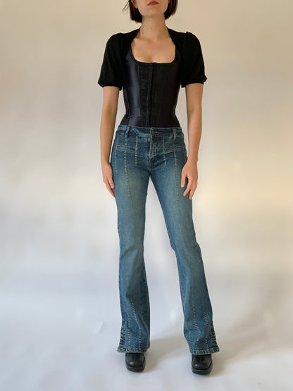 Y2K Flare Jeans - S/M