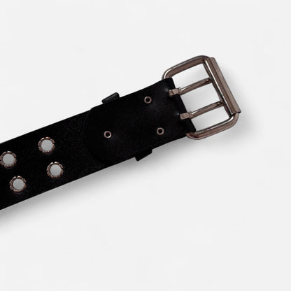 Black Grommet Belt