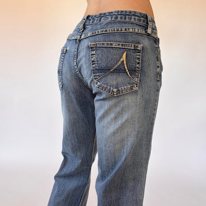 Y2K Low Rise Jeans (S/M)