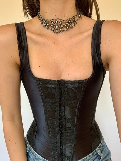 Vintage Beaded Choker