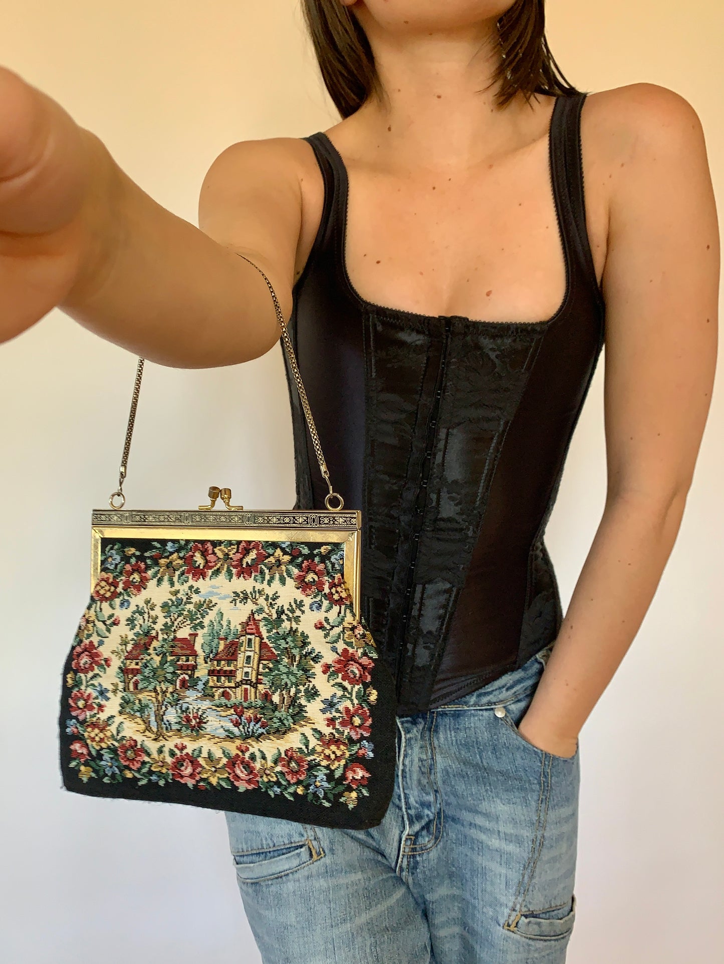 Vintage Embroidered Bag