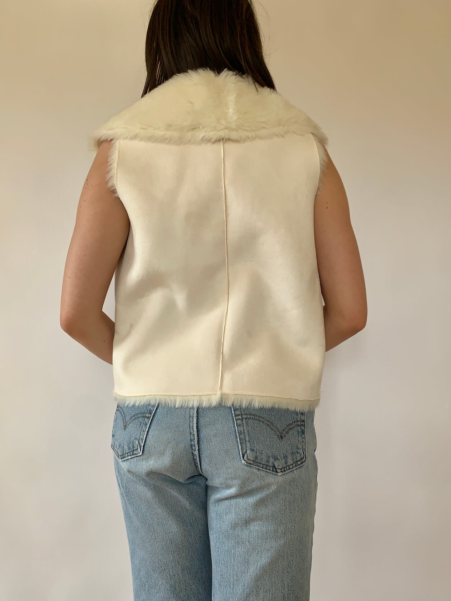 Y2K Faux Fur Vest
