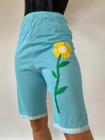 Flower Child Slip Shorts