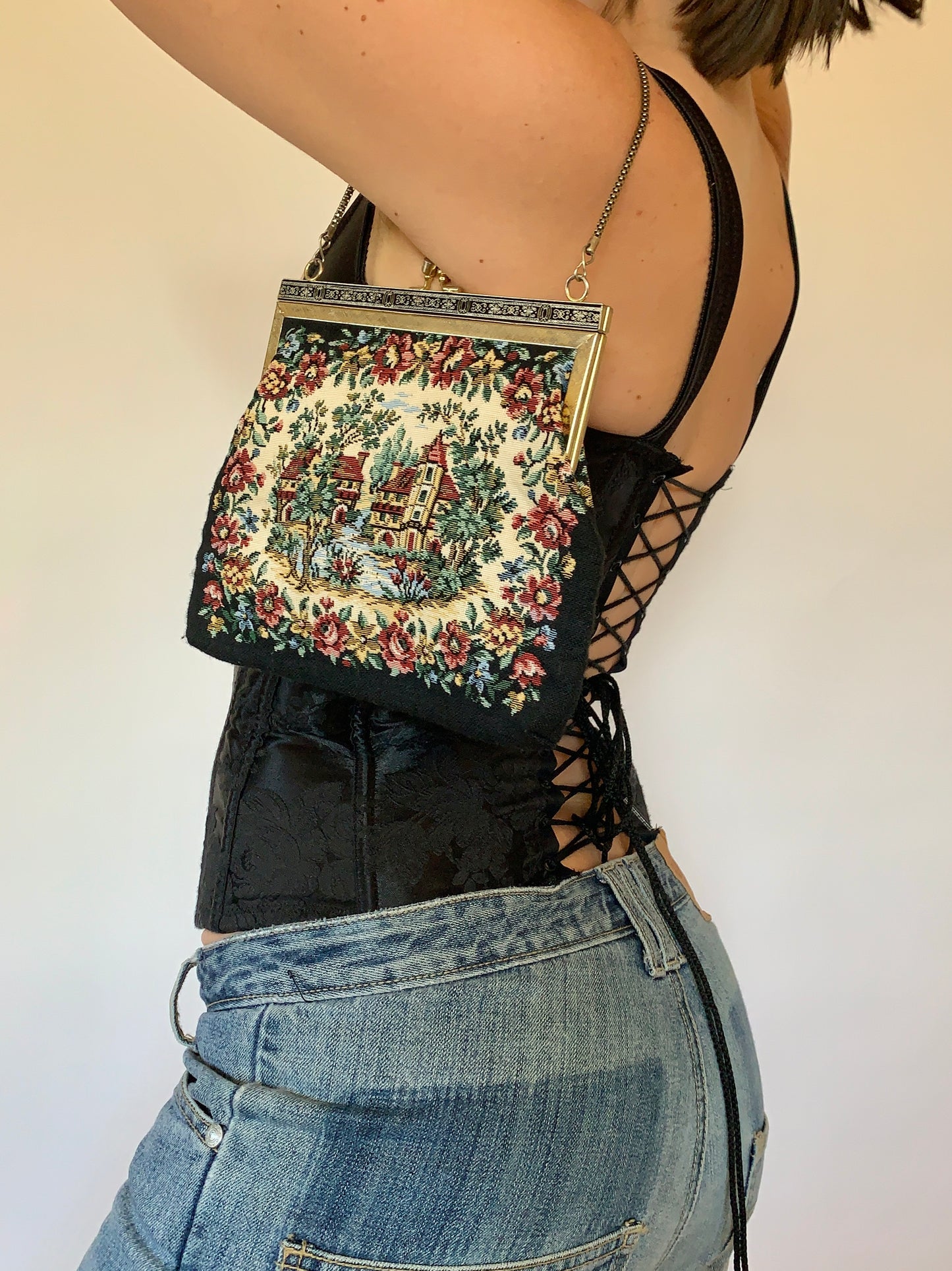 Vintage Embroidered Bag