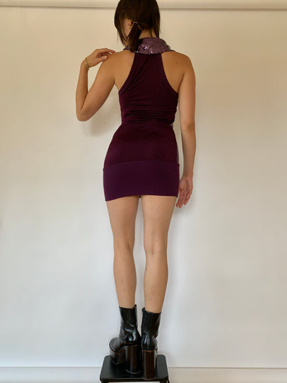 Y2K Sequin Mini Dress