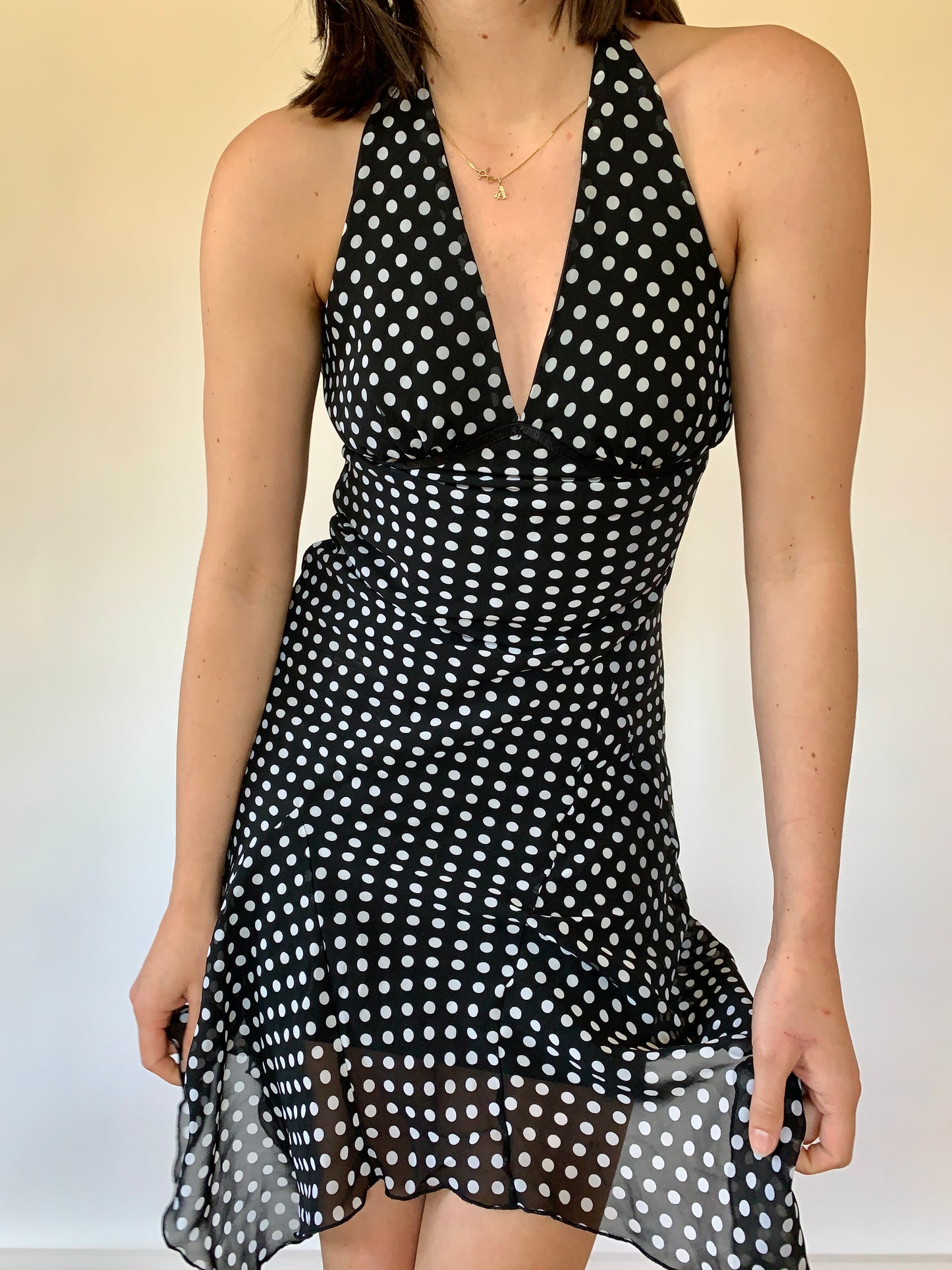 Vintage 1990s Polka Dot Dress
