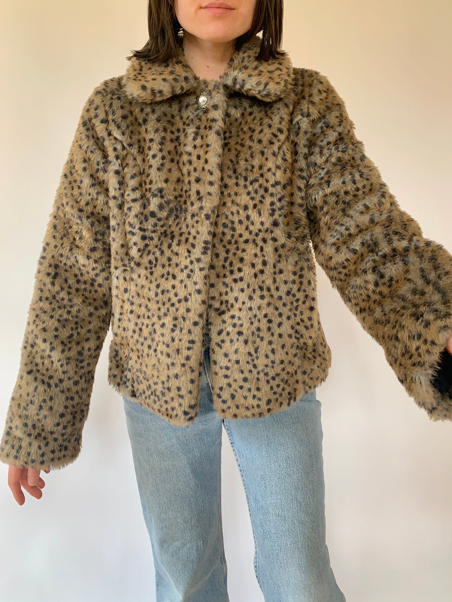 Vintage Leopard Coat