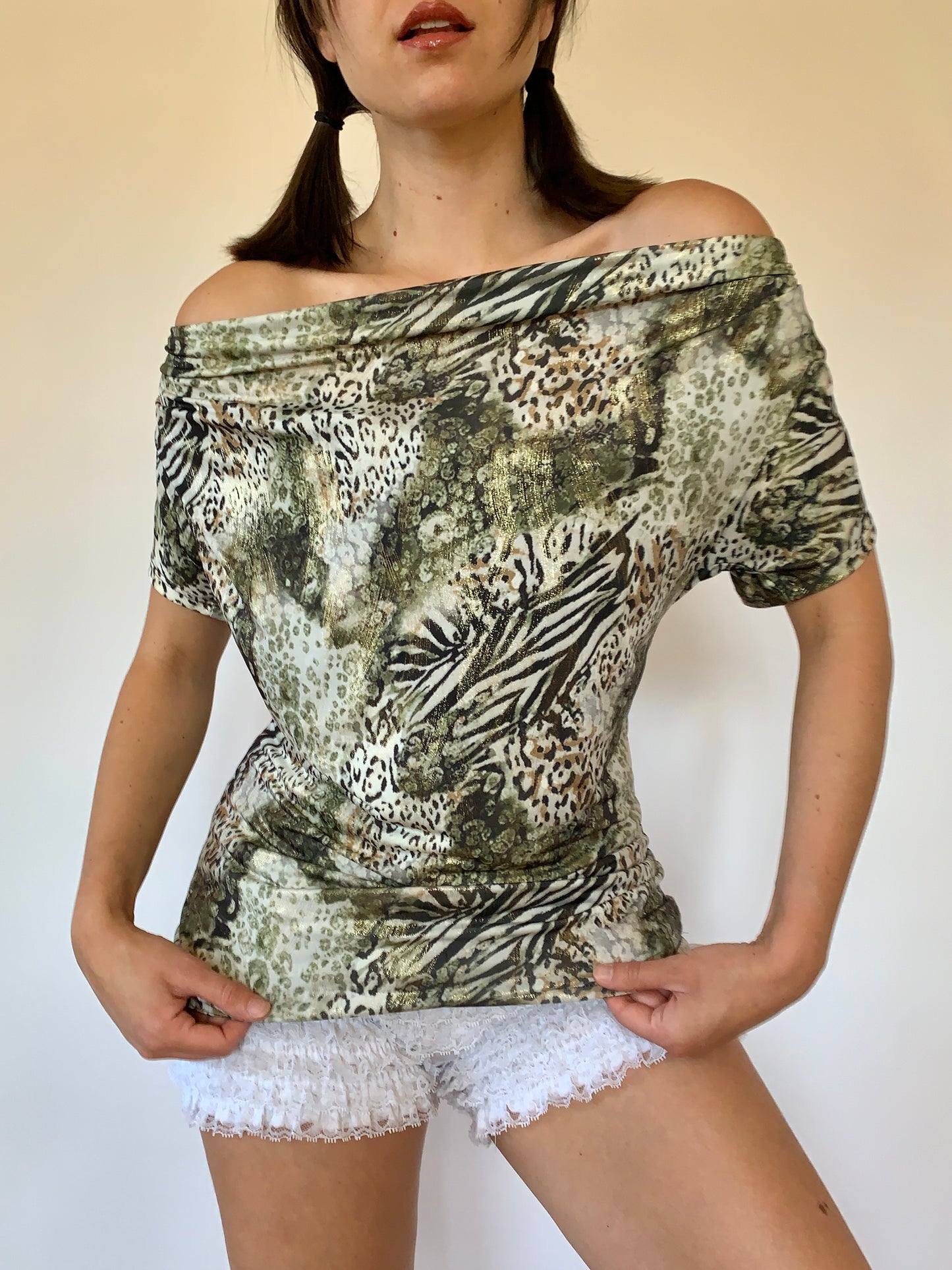 Y2K Safari Blouse