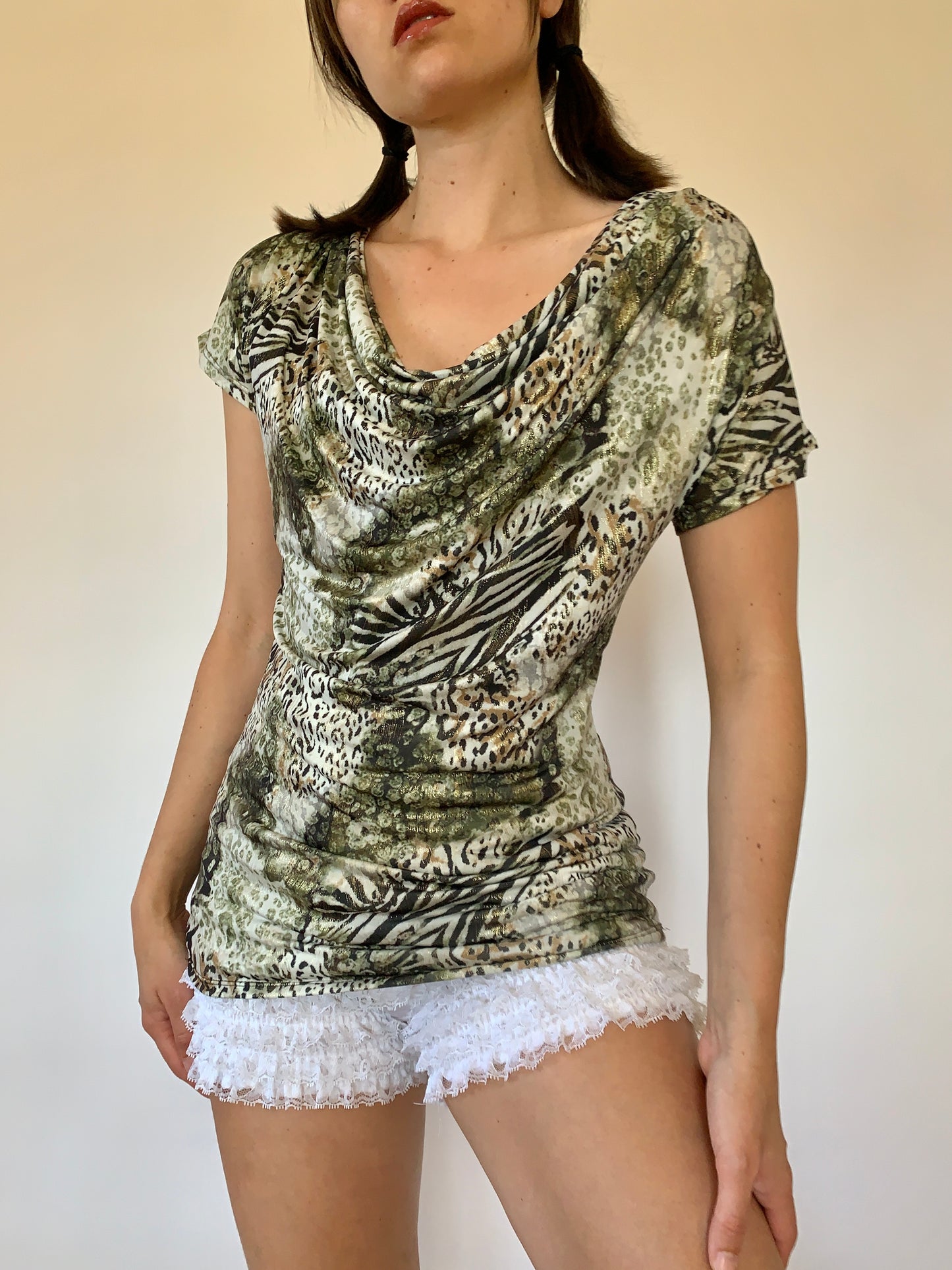 Y2K Safari Blouse