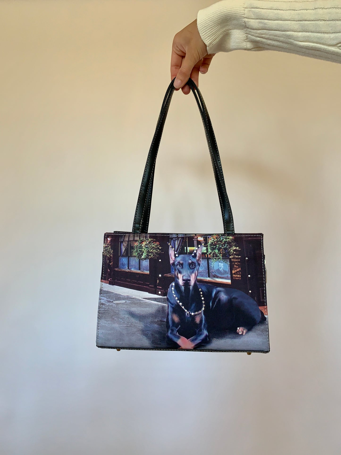 Y2K Doberman Bag