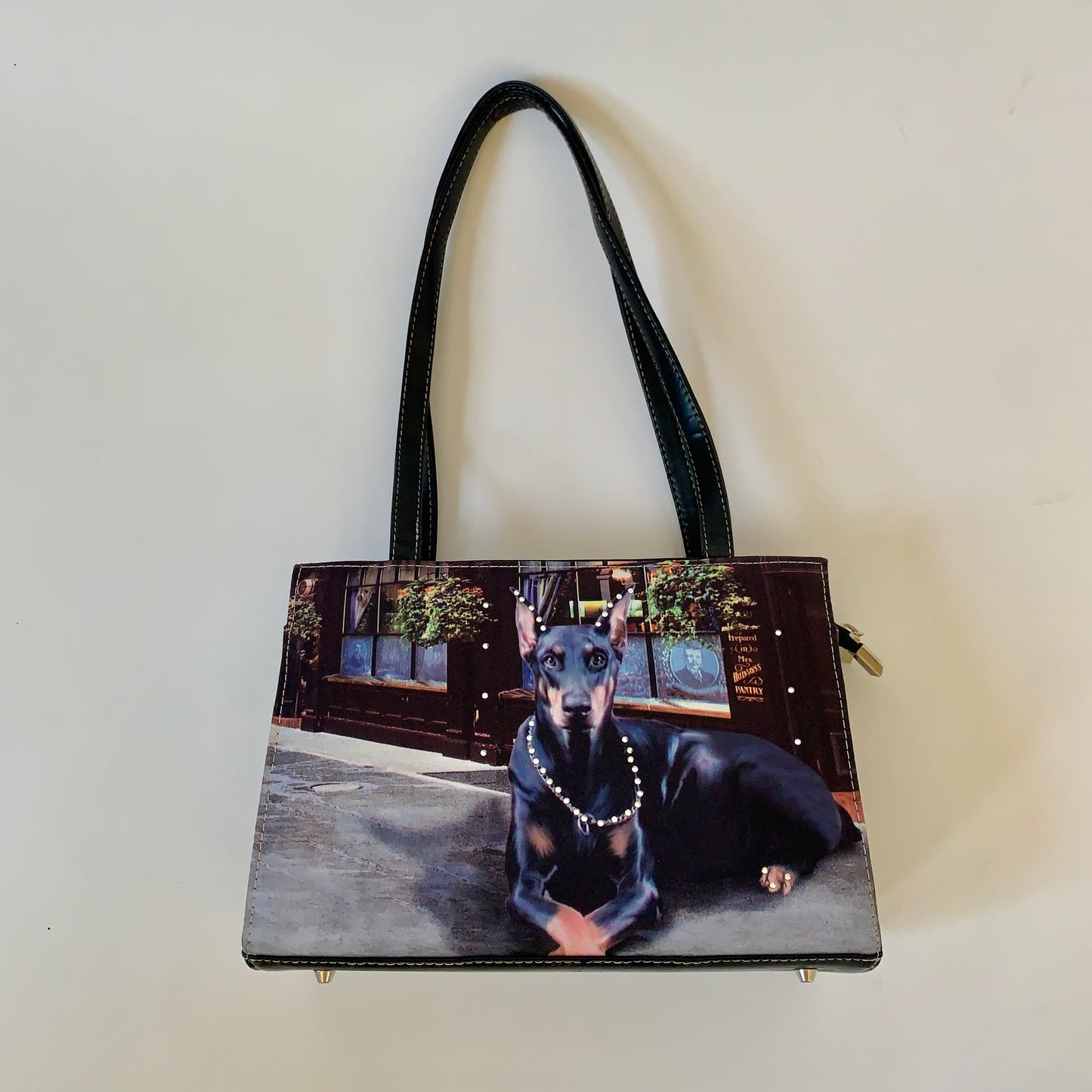 Y2K Doberman Bag