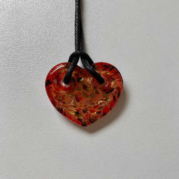 Glasswork Heart Necklace