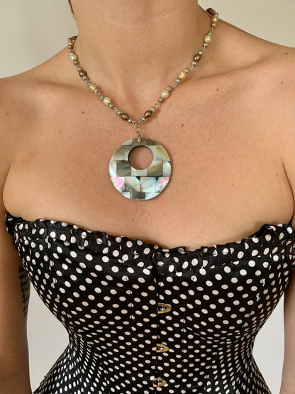Vintage Mother of Pearl Necklace