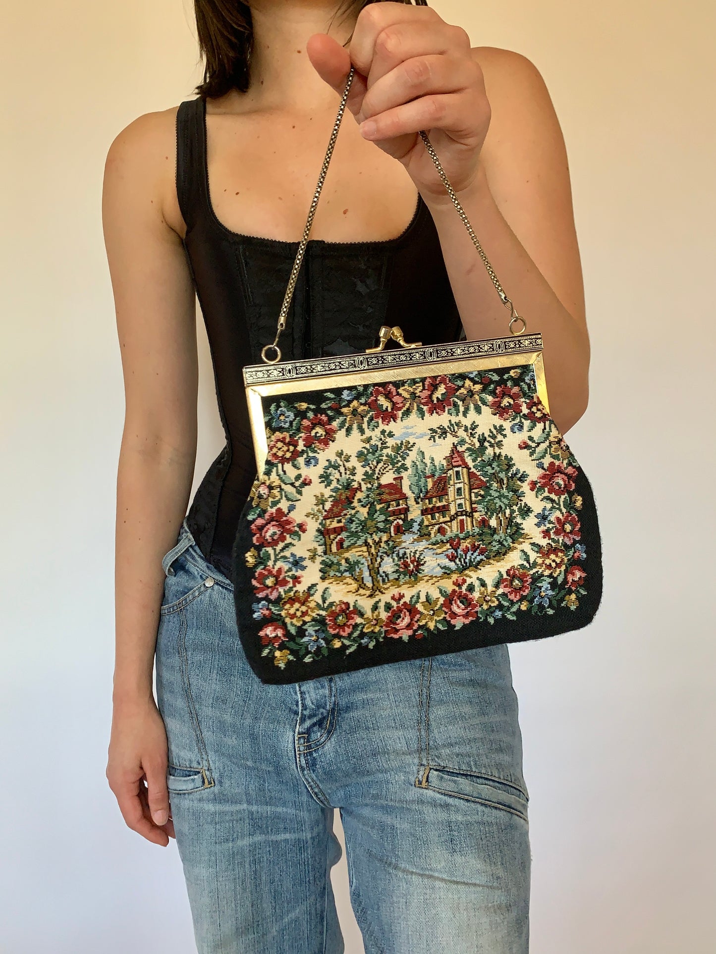 Vintage Embroidered Bag