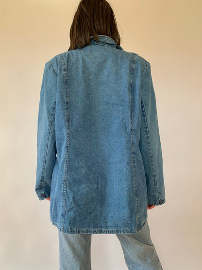 Vintage Denim Blazer