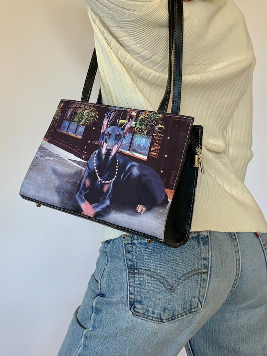 Y2K Doberman Bag