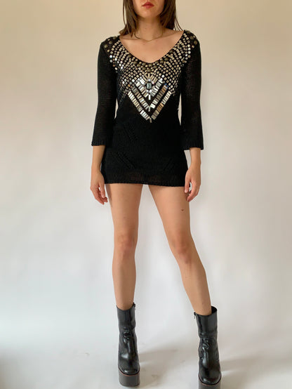 Y2K Sequin Tunic
