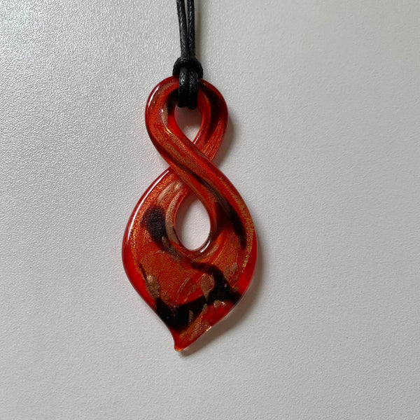 Glasswork Infinity Necklace