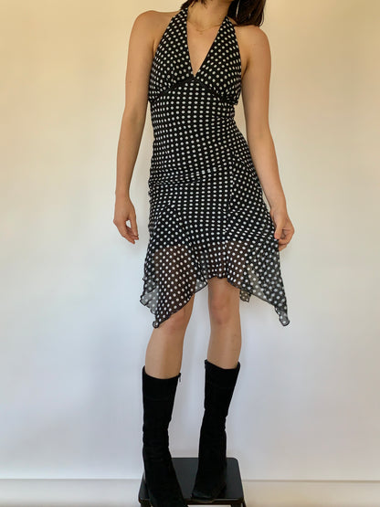 Vintage 1990s Polka Dot Dress