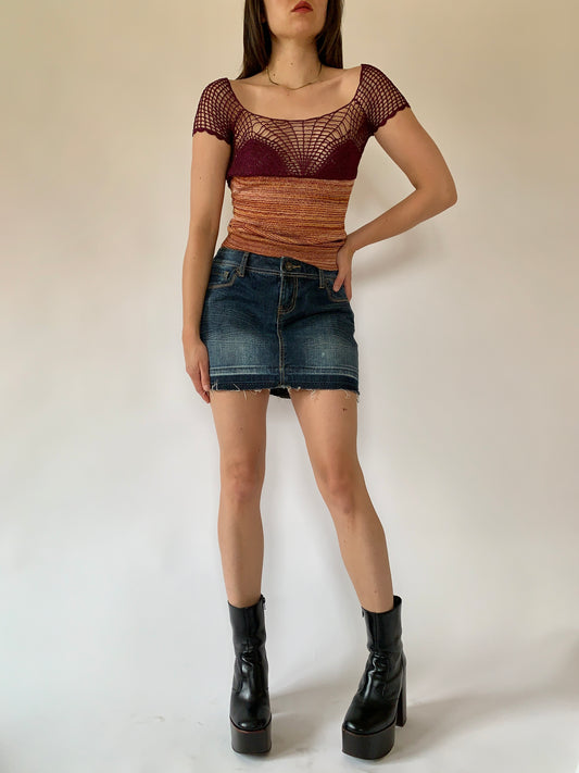 Y2K Denim Mini