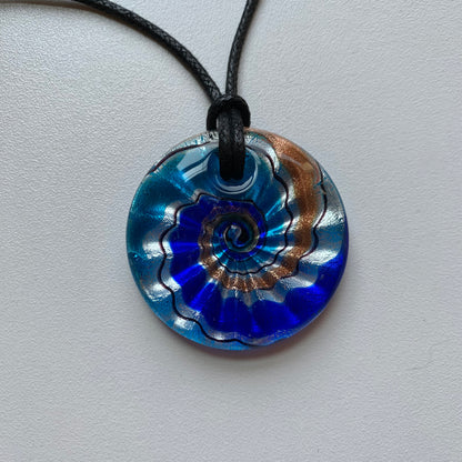 Glasswork Ocean Swirl Necklace