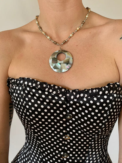 Vintage Mother of Pearl Necklace