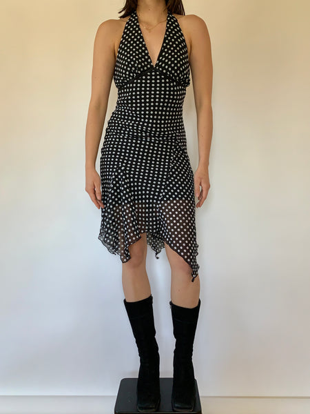 Vintage 1990s Polka Dot Dress