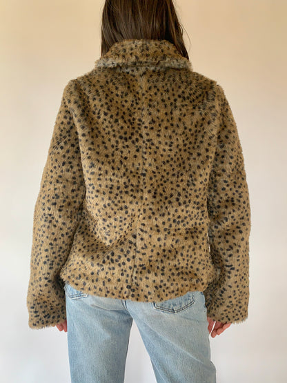Vintage Leopard Coat